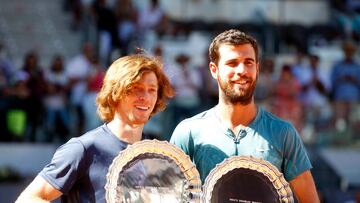 Khachanov y Rublev: dos ‘singlistas’ ganan el dobles