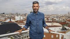 Dani Garrido, en la terraza de los estudios de la SER en Gran V&iacute;a