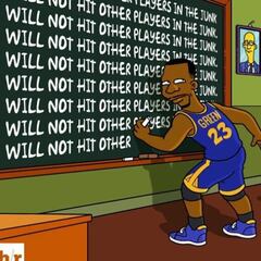 Como los Simpons: las redes sociales se burlan de Green