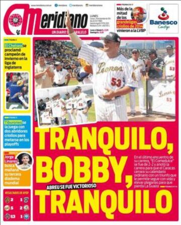 Portadas de la prensa deportiva