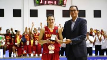 Leticia Romero, flamante MVP del Europeo Sub-20.