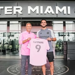 Campana renueva contrato con Inter Miami: “Estoy feliz e ilusionado por todo lo que se viene”