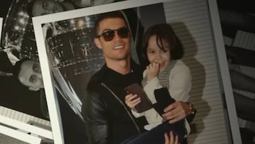 Cristiano Ronaldo, uno de los futbolistas del Real Madrid que ha participado en la campa?a solidaria "Autismo, yo no soy distinto"