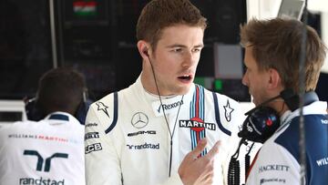Paul di Resta durante la clasificación del GP de Hungría.