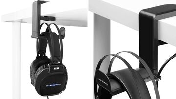 Cuida tus cascos 'gaming' con este soporte para auriculares ajustable en cuatro posiciones