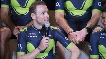 Valverde, sorprendido por el positivo de Froome: "Tendrá que explicarse y veremos qué pasa"