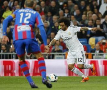 2-0. Marcelo anota el segundo tanto.