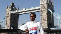 Bekele en Londres. 