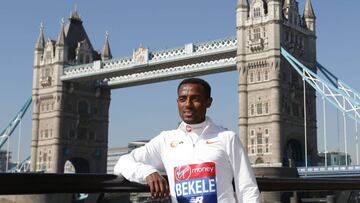 Bekele en Londres. 