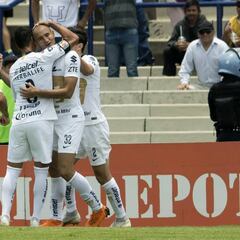 Pumas venció a Necaxa en la jornada 2 del Apertura 2018