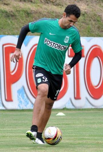 Atlético Nacional se entrena en Guarne antes del partido contra Estudiantes por la Copa Libertadores.