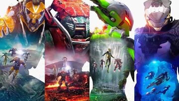 Las clases de Anthem: Comando, Coloso, Interceptor y Tormenta