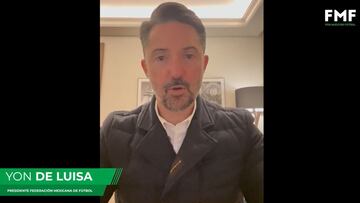 Yon de Luisa, presidente de la FMF, da mensaje sobre lo ocurrido en Querétaro