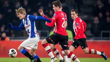 La gran jugada de Odegaard ante el PSV