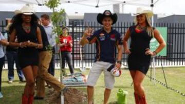 Marc Márquez, hoy en Austin.