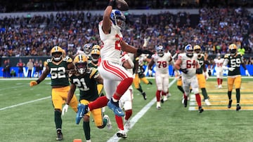 The New York Giants had their first statement win of the year against the Green Bay Packers in London. New York scored 17 second half points in the victory.