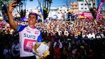 Sergio Higuita gana la etapa 4 y es líder del Tour Colombia
