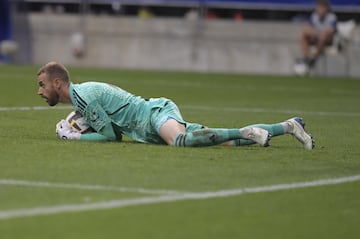 Escandell en un partido contra el Cartagena.