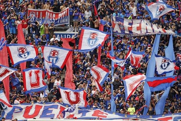 Así se vivió la previa del clásico que se jugó en el Nacional.