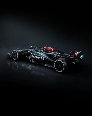 Presentación del nuevo Mercedes-AMG PETRONAS F1 Team para la temporada 2024. El evento ha tenido lugar en el circuito de Silverstone.