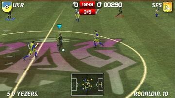 Captura de pantalla - World Tour Soccer 2 (PSP)