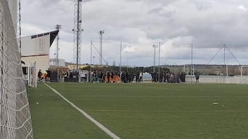 Agresión a un árbitro en Aranda.