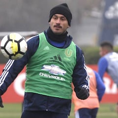 Pinilla es la gran duda de la U para la revancha ante Cobreloa