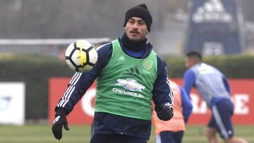 Pinilla es la gran duda de la U para la revancha ante Cobreloa