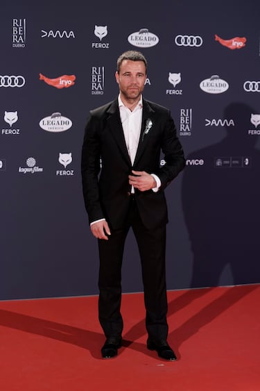 El actor Carles Francino en la gala de los Premios Feroz.