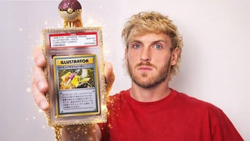 logan paul pikachu illustrator carta pokemon mas cara del mundo