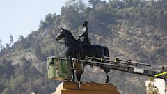 Retiro de la estatua del General Baquedano: cuándo se decidió y por qué