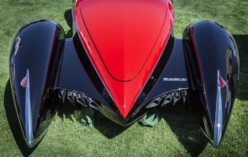 1937 AUBURN-BUGATTI-DELAHAYE BOATTAIL SPEEDSTER.