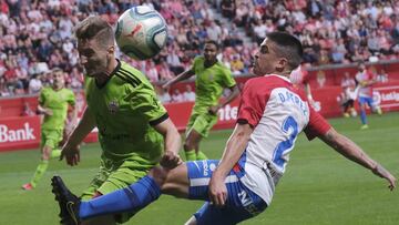 03/10/19 PARTIDO DE SEGUNDA DIVISION SPORTING DE GIJON - ALMERIA DAMIAN