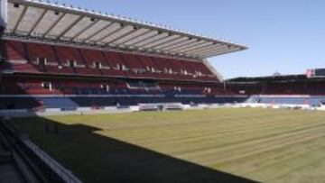 El Sadar, estadio de Osasuna.