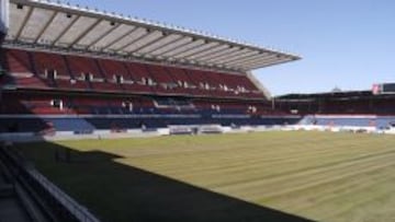 El Sadar, estadio de Osasuna.