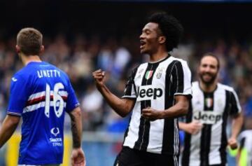 Cuadrado, estelar en el triunfo de la Juve y antes de Selección