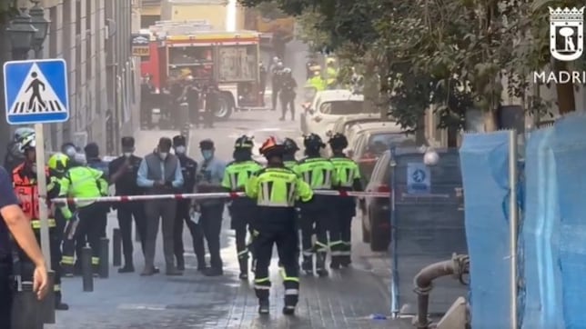 Se derrumba un edificio de seis pisos en el barrio de Ópera (Madrid): dos fallecidos, dos desaparecidos y tres heridos