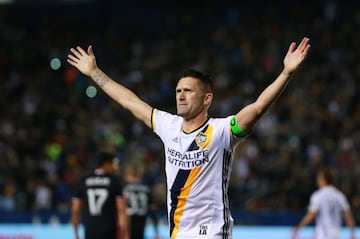 Robbie Keane was a key player in the LA Galaxy side that won three MLS Cups.