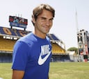 Roger Federer: "Wimbledon es mi patio, como la cancha de Boca lo es para Riquelme"