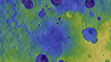 Un estudio revela el posible origen de la superficie de Marte