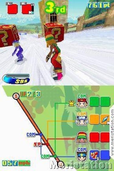 Nuevas imágenes de Snowboard Kids DS