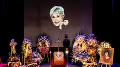 Familia y autoridades presentan su último adiós a Concha Velasco