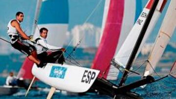 El Tornado español, en plena competición