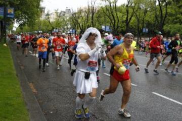 Las imágenes del Maratón de Madrid