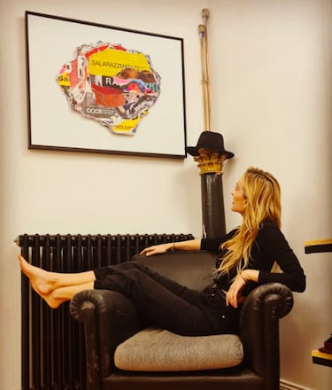 La impresionante casa de Kira Miró y Salva Reina en pleno centro de Madrid: vanguardista y con chimenea eléctrica