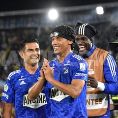 Millonarios hunde al Cali de Mayer y sigue líder de la Liga