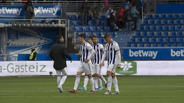 Los jugadores del Real Valladolid apuestan por hacer borrón y cuenta nueva