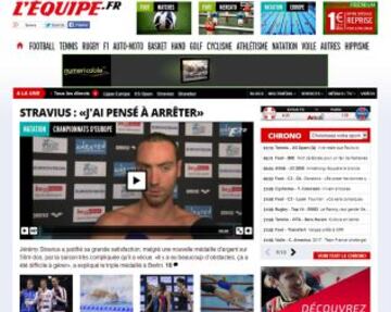 Portadas de la prensa extranjera