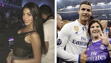 La mala relaci&oacute;n entre Georgina Rodriguez y la madre de Cristiano. Foto: Instagram