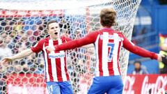 Gameiro y Griezmann.